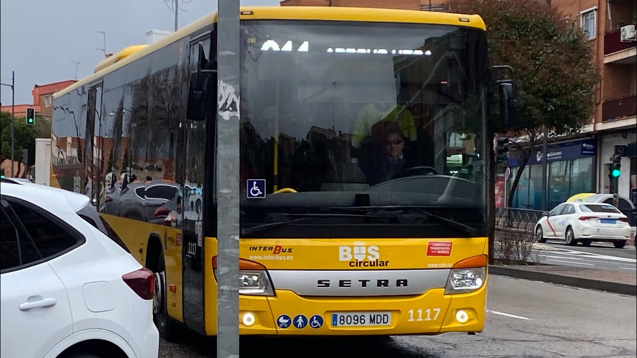 1117 | Interbus | Setra S416 le | Av. España centro de mayores hasta marqués de la Valdavia.