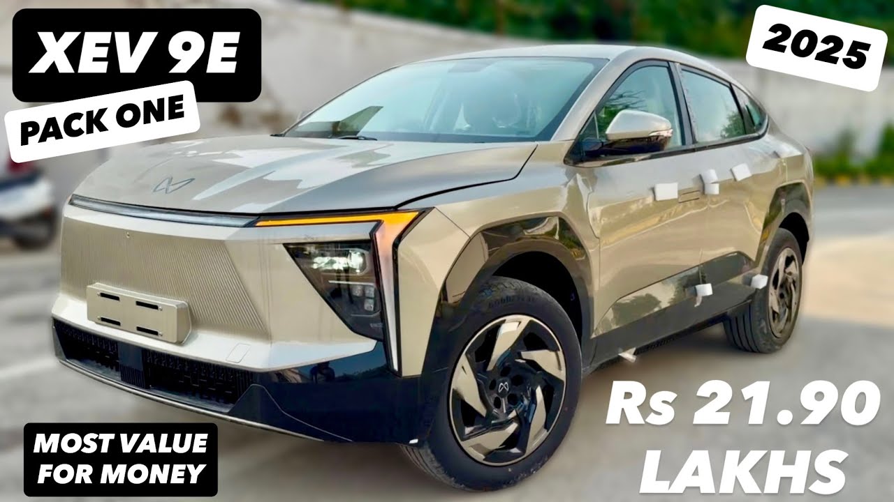 2025 MAHINDRA XEV9E PACK ONE 59KWH😍 Rs 21.90 LAKHS ❤️BASE VARIANT OF XEV 9E IS HERE | XEV9E PACK ONE
