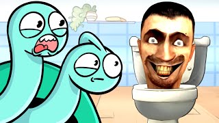 Toilet but DAILY LIFE Compilation // Poppy Playtime Chapter 4 Animation