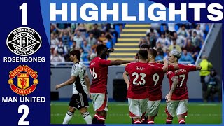 HIGHLIGHTS | Rosenborg vs Manchester United | International Club Friendly | Football Game play