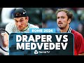 Daniil Medvedev vs Jack Draper Highlights  Rome 2024