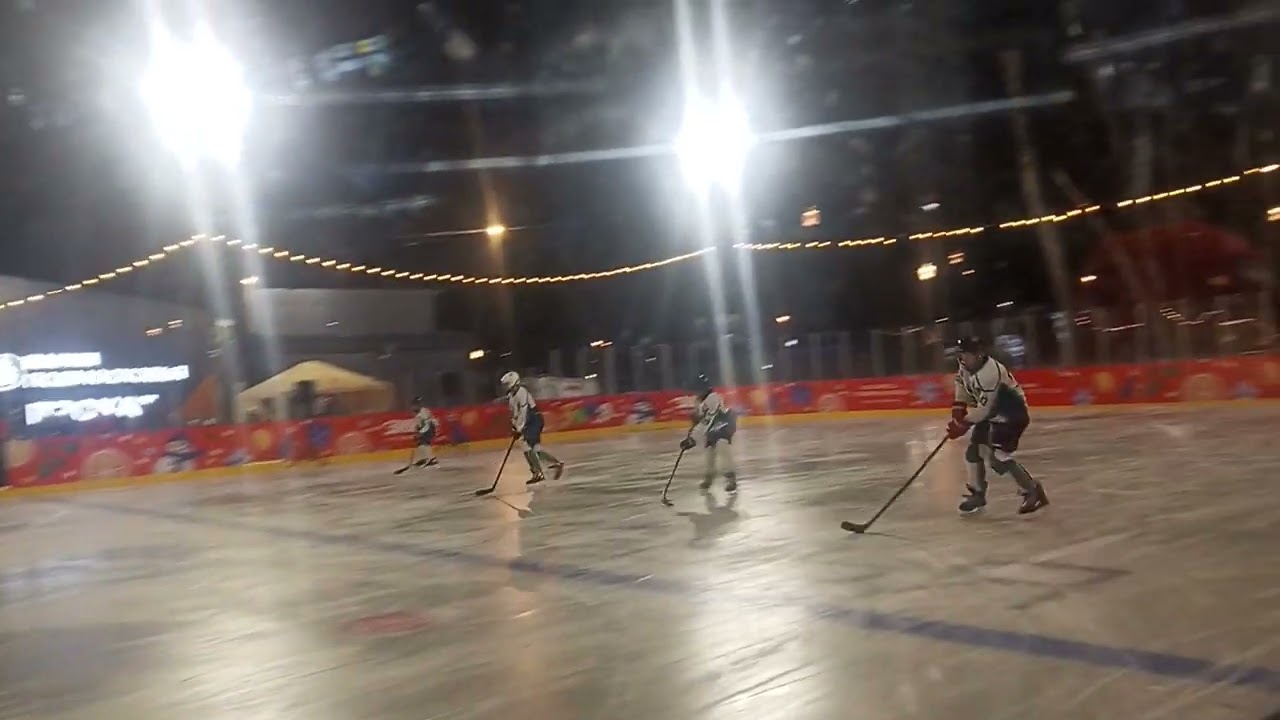 Торжественное открытие катка с выступлением фигуристов и мастер-классом по хоккею /Коломна