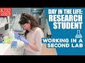 Day in the Life of a Cancer Research Master's Student | King's College London | Atousa Vlogs