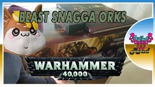 Working on Kigus! // WH40k Beast Snagga Orks Reveal