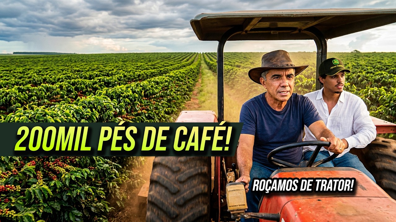 O TAMANHO DESSE PIVÔ DE CAFÉ IMPRESSIONA | Diário de Fazendeiro EP06