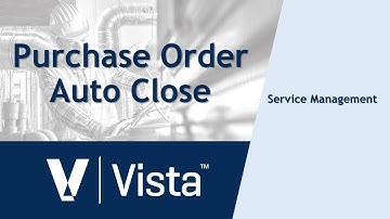 Purchase Order Auto Close