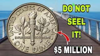 TOP 2 USA One Dime 1996-D 2002 D Most Valuable One Dime Worth UP to $.5,800 Don't spend this!!
