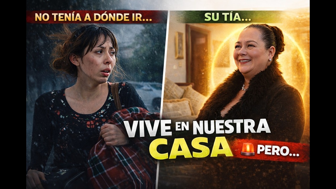 Su tía le ofreció su casa cuando más lo necesitaba, lo que le pidió después cambió su vida