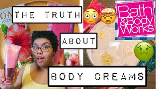 THE TRUTH ABOUT BATH & BODY WORKS BODY CREAMS ! + |DEMO| DO THEY EXPIRE FAST ?? (REQUESTED) |2020| screenshot 5