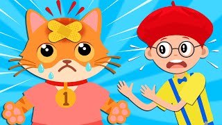 5 Маленьких Котят - 4M Cartoons ENG - Kids Songs