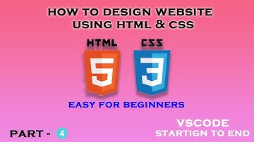 How To Make Ecommerce Website Using HTML And CSS Step By Step | For Beginners | Part-4