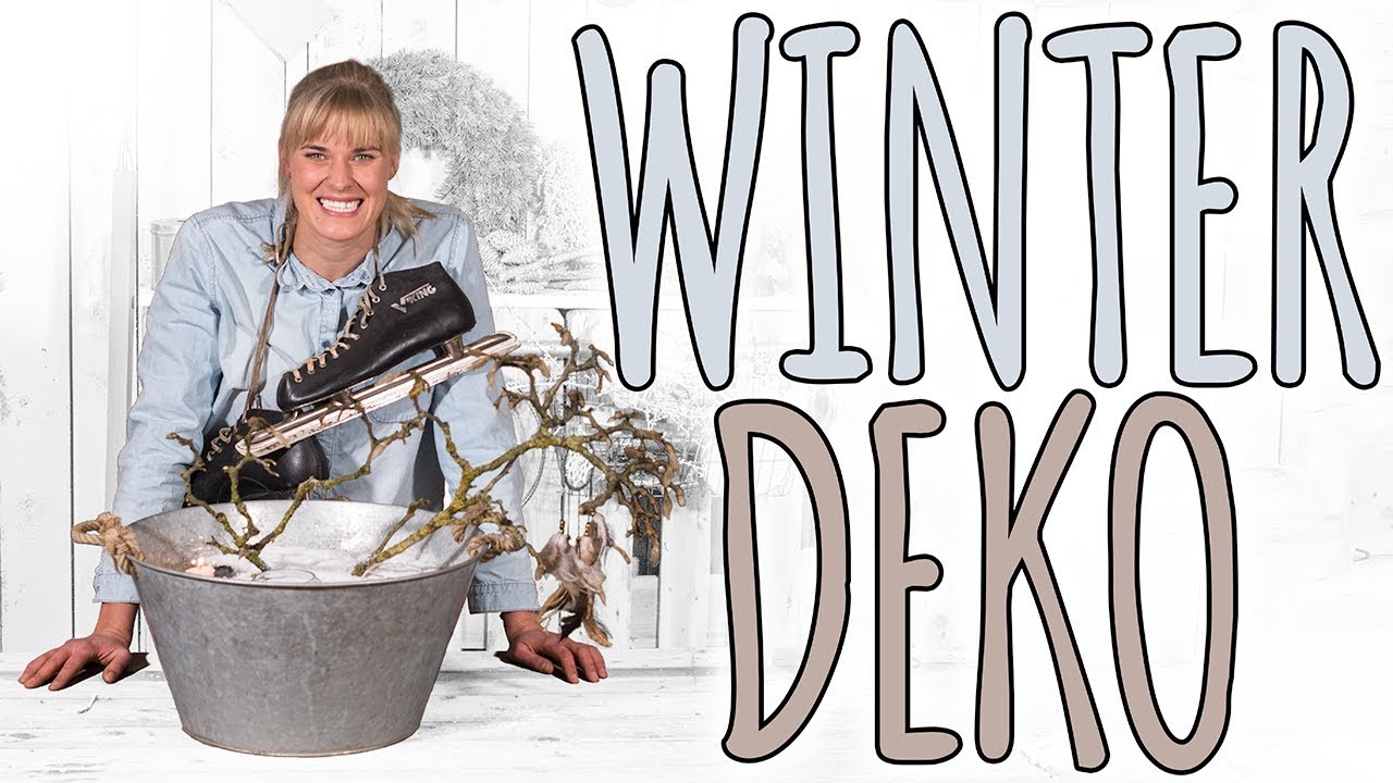 Das haus am see winter deko diy youtube