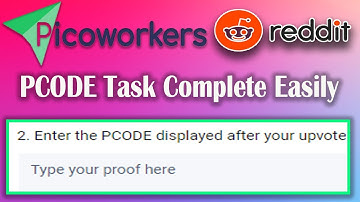 How to Find PCODE Copied From Step 5 On Reddit Jon In Picoworker / Make Money Online