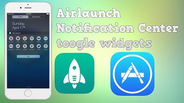 Airlaunch -  Notification Center toggle widgets | iOS 9 app review