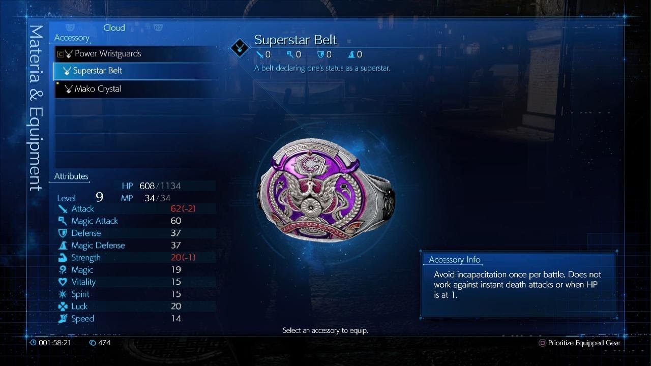 How to Equip Free DLC Items, FINAL FANTASY VII REMAKE