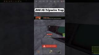200 IQ Tripwire Trap Base In Rust #rust #rusttok #rustconsole #rustgame