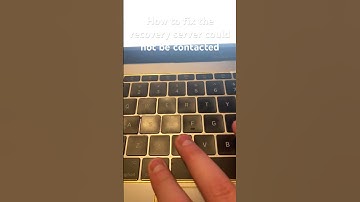 [FIX] The recovery server could not be contacted High Sierra 10.13 #mac #fix #macbook