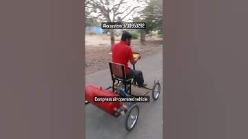 compressed Air operated engine 🚒 #engineering #projects #short #machanical #shortvideo#electrical