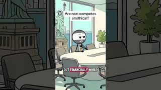 Are non-competes unethical? #funny #comedy #animation #work #worklife