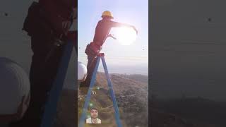 #shorts #viralvideo#Changing the WORLD'S LARGEST lightbulb#construction #funny #comedy