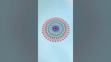 Amazing Design #spirographshr #spirograph #artdesign #asmr #satisfying #pattern #usa #shorts