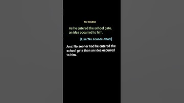 ★ As he entered the school gate, an idea occurred to him. [ Use 