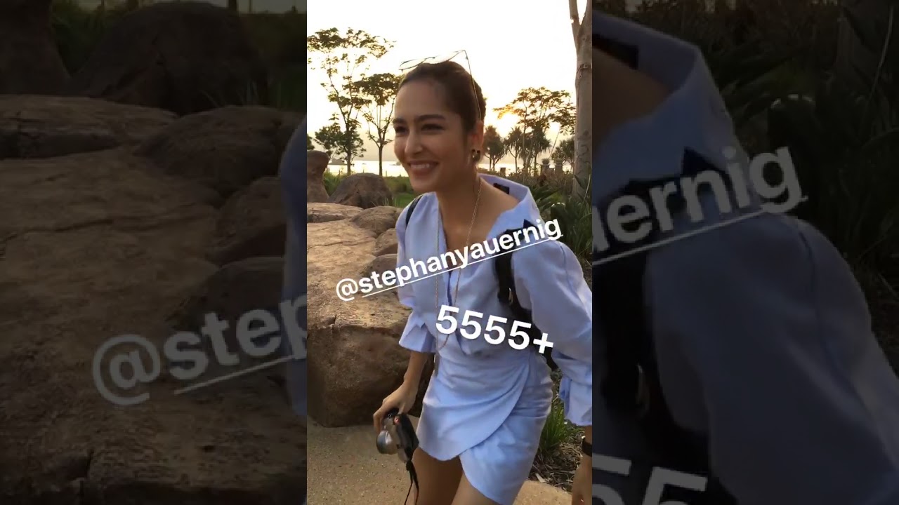 มิกค์ ทองระย้า และ เซฟฟานี่ อาวะนิค ไป HKDisneyland ถ่ายสดๆบทไม่มีONTV