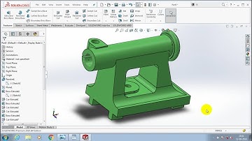 TAIL STOCK BODY MODELLING | SOLIDWORKS