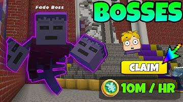 BOSS BOUNTY HUNT in Skyblock Blockman go 🤑