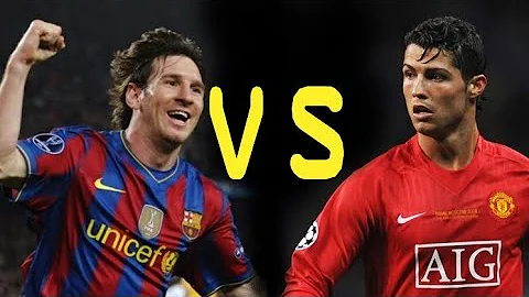 MESSI VS RONALDO at 22 years old! | Most Epic Dribbling Skills!