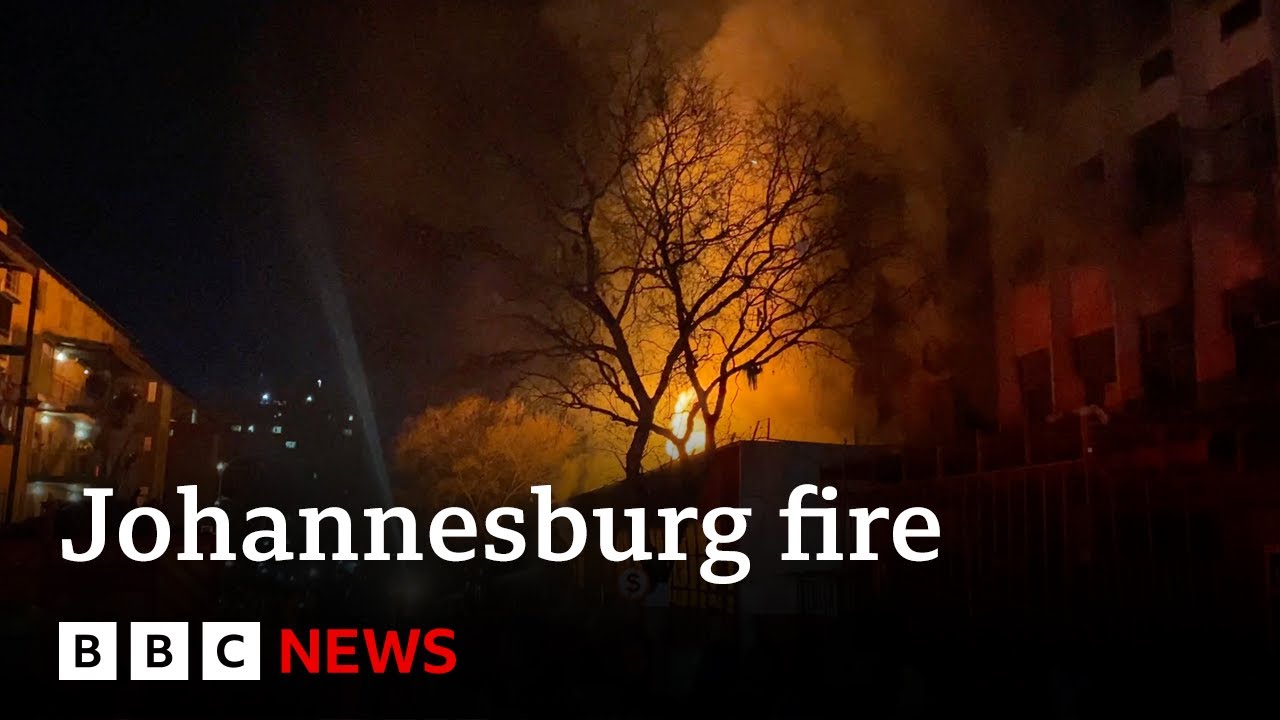 Johannesburg fire: 74 people killed including children after building blaze – BBC News