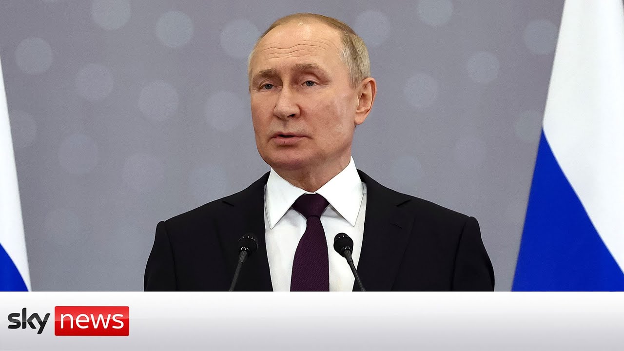 Film backdrop image for Ukraine War: Putin has 'no regrets' (2022)