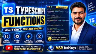 Typescript Functions - Part 2 Session 9 - 🚀 Master Playwright with Typescript