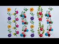 Hand Embroidery: Gorgeous Stitches Embroidery / Border Embroidery / Simple Stitch Embroidery /