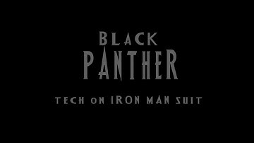 Element 3d Ironman helmet effect with Wakandan technology