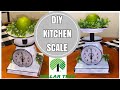 DIY Kitchen Scale | Dollar Tree Farmhouse Kitchen Scale DIY