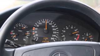 Beschleunigung/Acceleration Mercedes Benz|S500 Coupé M119 V8 | 0-100 km/h | 0 - 200 km/h | MotorBlog