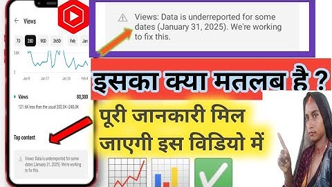 View: Data is underreported for some dates (January 31,2025). we