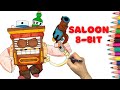 Как нарисовать 8-Бит из Салона - Бравл Старс -How to draw Saloon 8-Bit - Brawl Stars