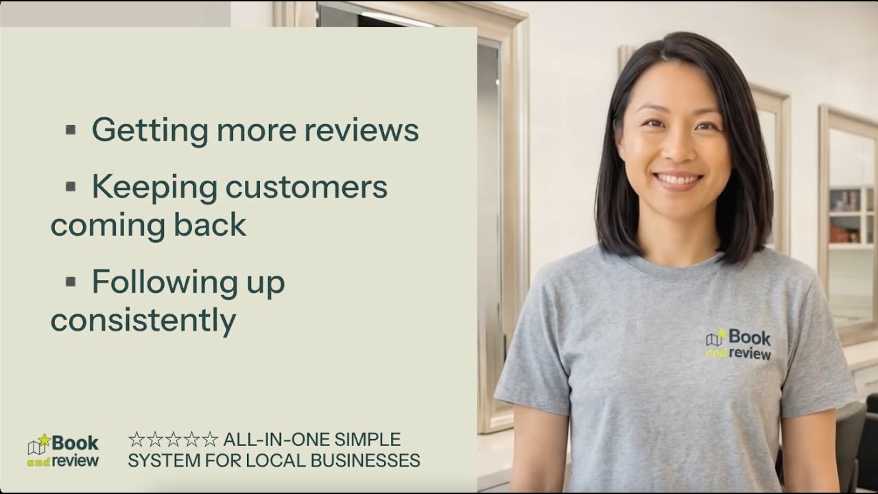 How BookAndReview Works | Get More 5-Star Reviews & Repeat Customers Automatically