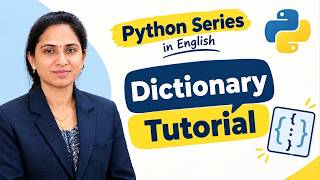 Dictionary in Python in English | Python Dictionary Tutorial for Beginners | CodeWithBhagyashri News