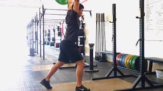 Paused Jerks // Exercise Demonstration for Olympic Weightlifting