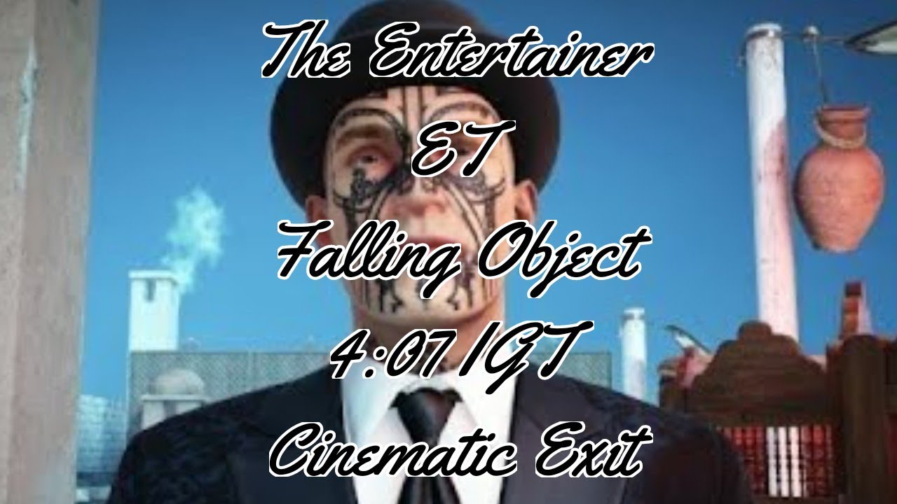 [HITMAN 3] The Entertainer ET SASO Exit Cinematic Run 