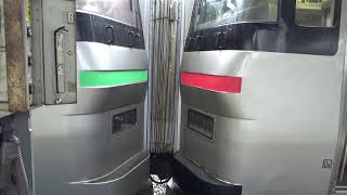 [JR北海道]雨の日の小樽駅で733系と731系の連結作業