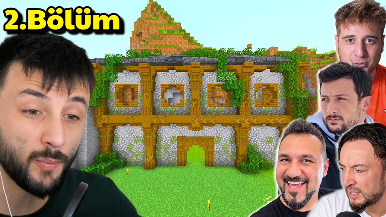 MAĞARA EVİM 😎 Minecraft Survival 2.Bölüm
