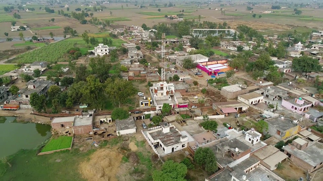 A View From Sky VILLAGE BHARATH GURDASPUR YouTube