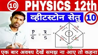 Wheatstone Bridge |व्हीटस्टोन सेतु| |manoj sir|