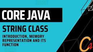 019 String Class: Introduction, Memory representation and its function.