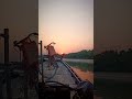 Sunset view from the boat ⛵#shortsfeed #shortfeed #short #shorts #shortvideo #shortsvideo #trending