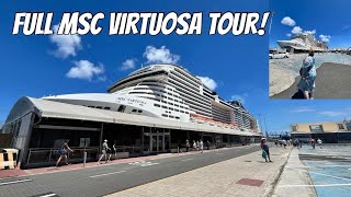 MSC Virtuosa Cruise: Portugal 🇵🇹 + Spain 🇪🇸 - Cabin + Cruise Tour 🚢: Ep28